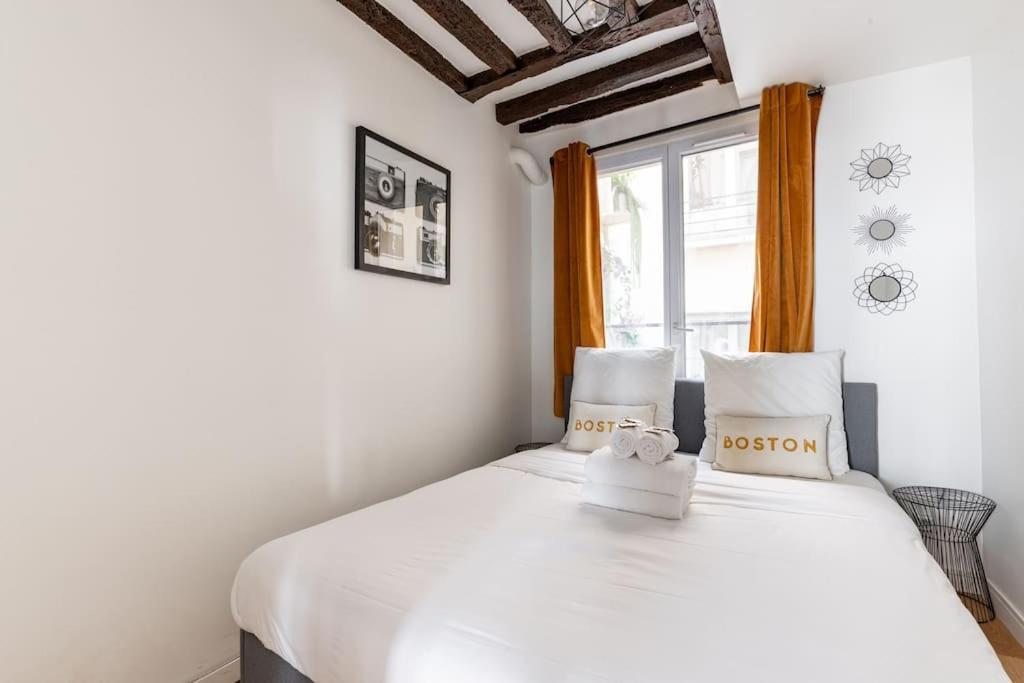 Grands Boulevards 22 : Appartement Cosy 1Br-4P París Exterior foto